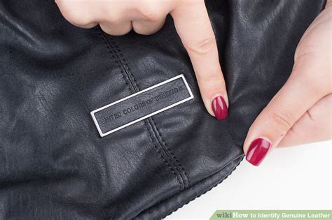 how to identify genuine leather